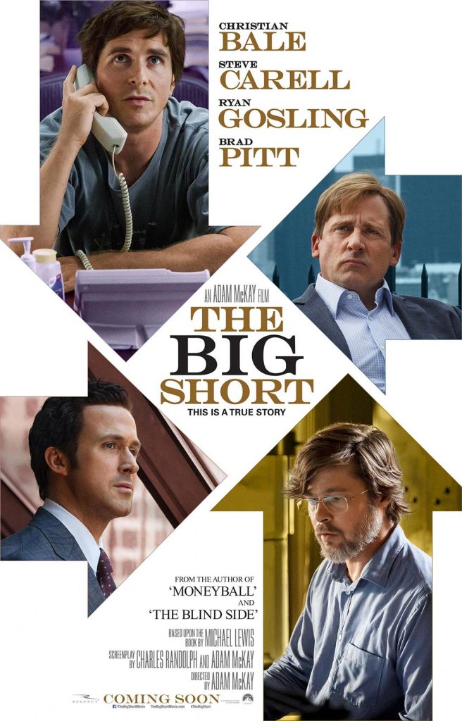 The Big Short theatrical release poster, source: Wikipedia.org